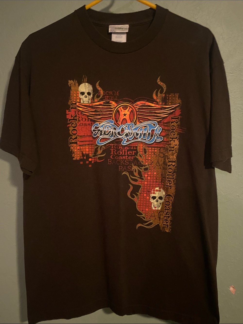 Brown Short Sleeve Graphic Tee